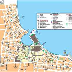 Kos Island City Map